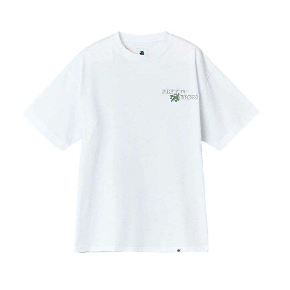 Pretty Green Mens Rising Scorpio Crew Neck / White